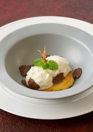 トリュフ風味の米粉アイスクリーム-レシピのメイン写真