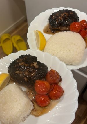 ジューシーすぎるハンバーグ-レシピのメイン写真