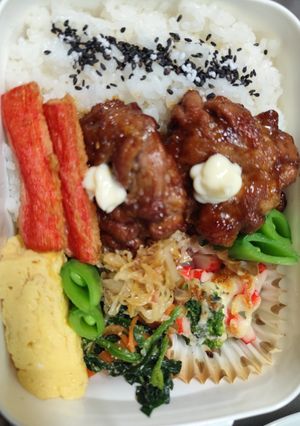 *高1男子 お弁当*𓌉𓇋 .*-レシピのメイン写真