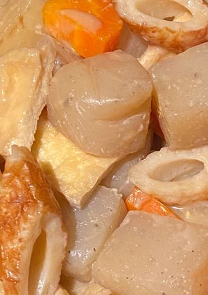 大根と人参の酒粕味噌煮♥︎-レシピのメイン写真