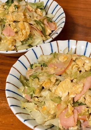 キャベツの彩り副菜-レシピのメイン写真