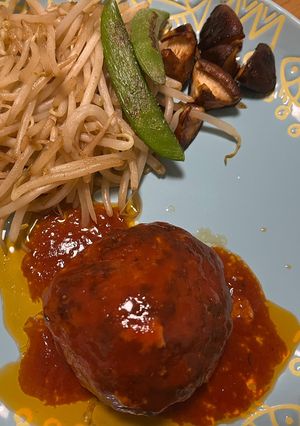 我が家のハンバーグ-レシピのメイン写真