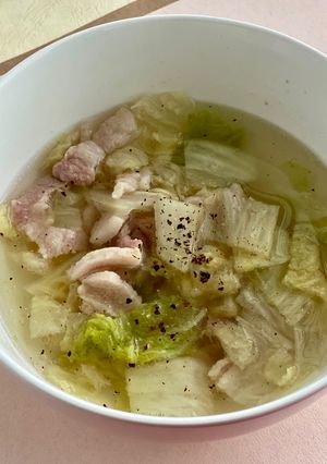 白菜漬けのスープ-レシピのメイン写真