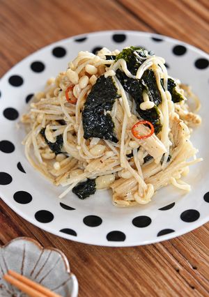 レンジで簡単♪えのきのピリ辛ナムル【作り置き】-レシピのメイン写真