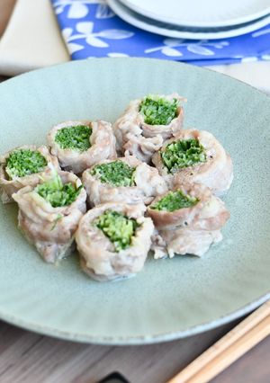 水菜の肉巻き-レシピのメイン写真