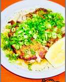 白米消滅しるびー食堂!鶏もも肉の骨付鳥風