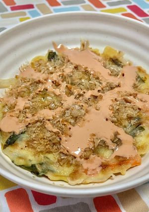 超簡単☆チヂミ風お好み焼き♪♪-レシピのメイン写真