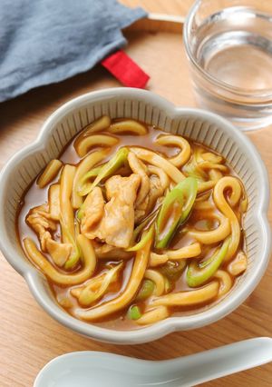 レンジde和風カレーうどん-レシピのメイン写真