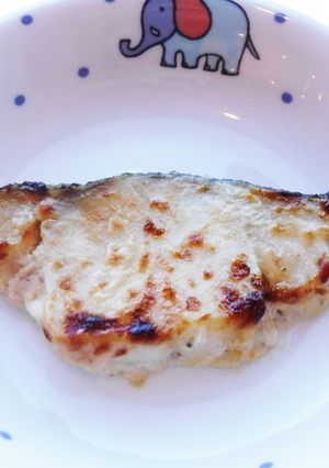 【保育園給食】魚のみそマヨ焼き-レシピのメイン写真