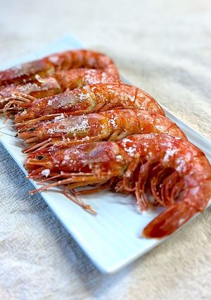 お節に♪赤海老の塩焼き-レシピのメイン写真