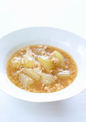 胡椒が合う【冬瓜の鶏そぼろ煮】冷たくても-レシピのメイン写真