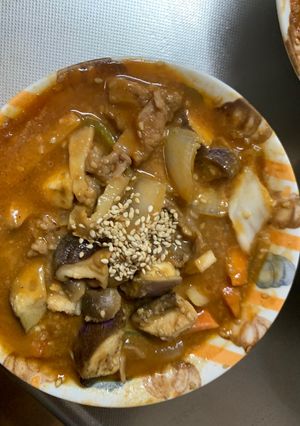 簡単ジンギスカン味豚こま回鍋肉青椒肉絲風-レシピのメイン写真