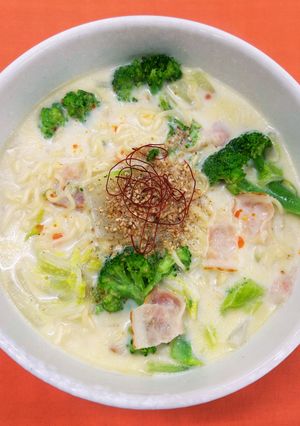 栄養士の卵考案☆クリームスープ風ラーメン-レシピのメイン写真