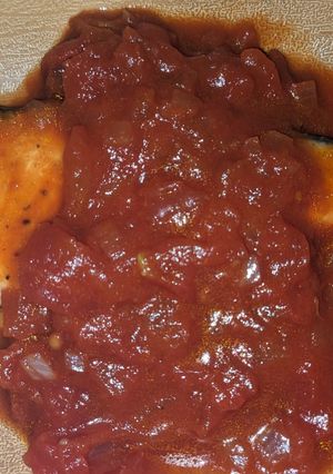 鮭の和風トマトソースがけ♪-レシピのメイン写真