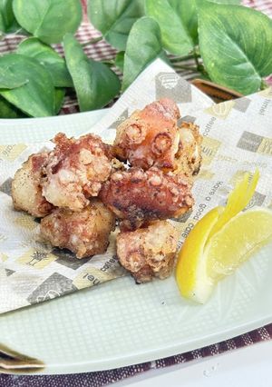 塩麹仕込み🐙絶品たこの唐揚げ✨😋-レシピのメイン写真