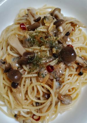 ボンゴレビアンコ＊コンソメあさりパスタ-レシピのメイン写真