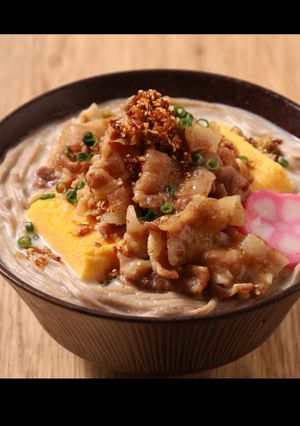 絶品豚すきのあま旨そば-レシピのメイン写真