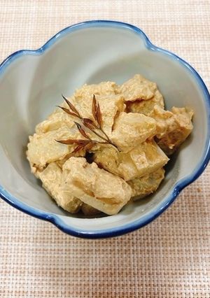 【食改】れんこんのごまたっぷり和え-レシピのメイン写真