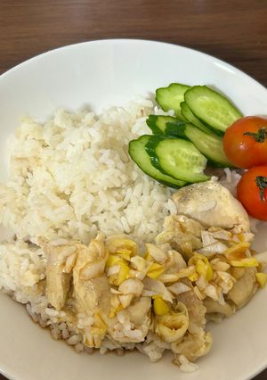 炊飯器で簡単♪カオマンガイ-レシピのメイン写真
