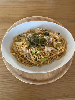 豚シャブ肉の和風パスタ-レシピのメイン写真