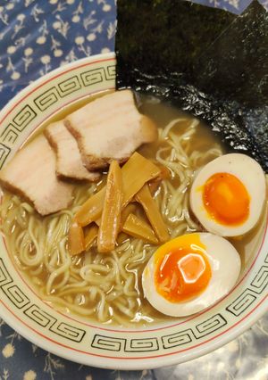 本格！鶏ガラ×魚介×もみじスープラーメン-レシピのメイン写真