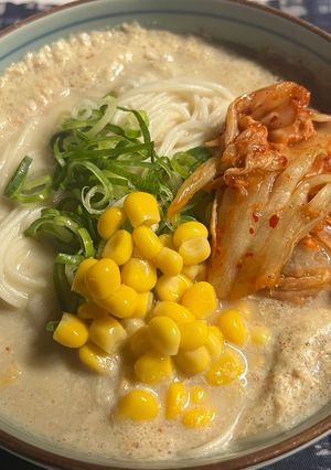 豆乳キムチそうめん-レシピのメイン写真