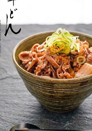 昔ながらの牛丼-レシピのメイン写真
