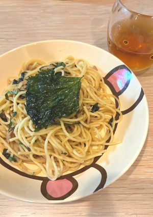 ツナしそパスタ-レシピのメイン写真