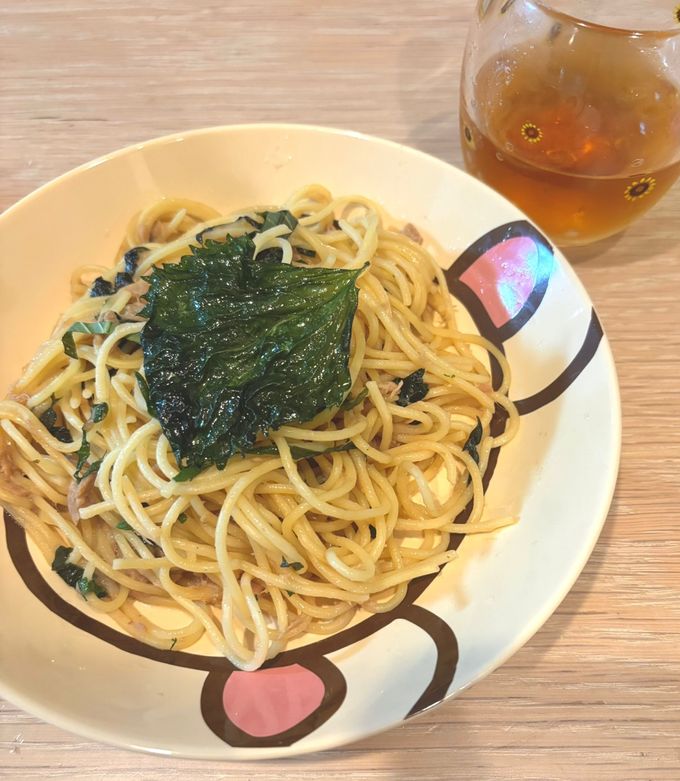 ツナしそパスタ-レシピのメイン写真