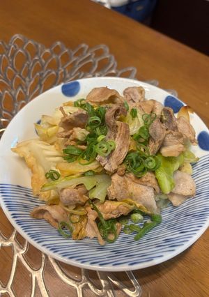 春キャベツと豚バラの蒸し焼き-レシピのメイン写真
