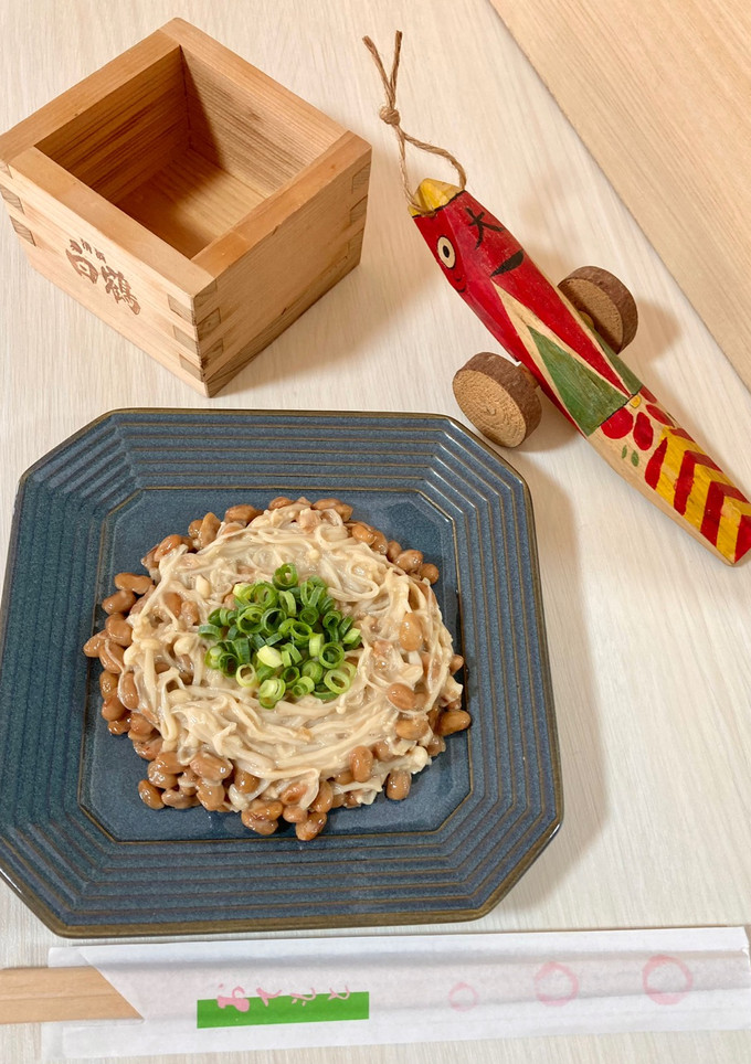 お酒のあて…バタえのき納豆和え-レシピのメイン写真