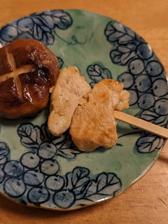【原神料理】鶏肉と野生キノコの串焼き-レシピのメイン写真