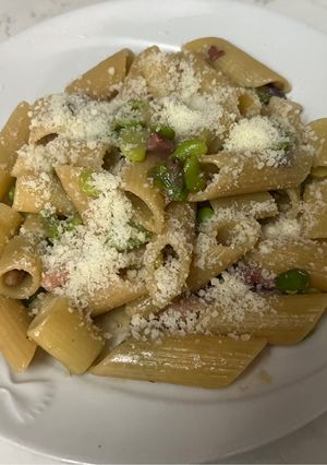 そら豆とパンチェッタのパスタ-レシピのメイン写真