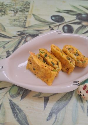 簡単💖鮭フレークで卵焼き-レシピのメイン写真