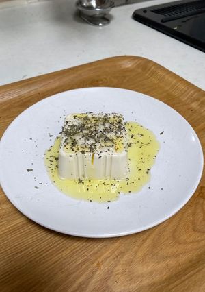 超簡単！塩と味の素の洋風冷奴-レシピのメイン写真
