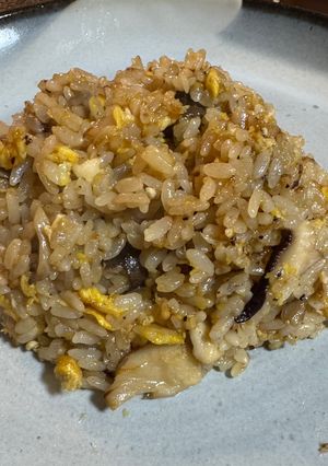 バター香るきのこ炒飯-レシピのメイン写真