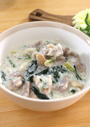 栄養満点◎鶏肉の和風クリームうどん-レシピのメイン写真