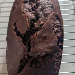 รูปของ バナナとナッツのチョコ風パウンドケーキ