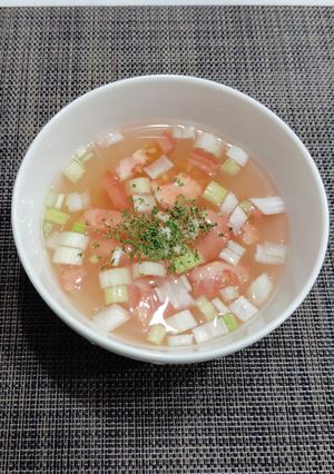 トマトの冷製スープ-レシピのメイン写真