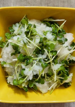 貝割れ大根のおろし和え-レシピのメイン写真