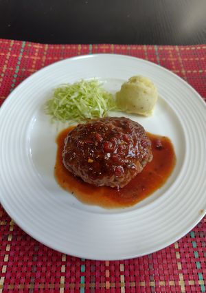 丸焦げにならない！簡単ハンバーグ-レシピのメイン写真