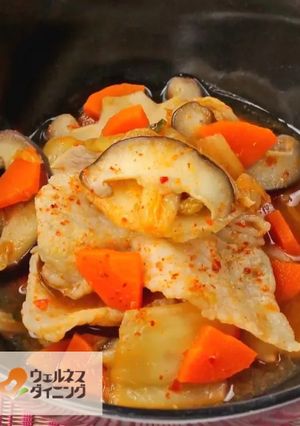 腎臓病食/豚キムチ鍋-レシピのメイン写真