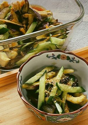 ナスときゅうりの中華風和え-レシピのメイン写真