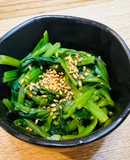ほうれん草の茎、大量消費！中華おひたし