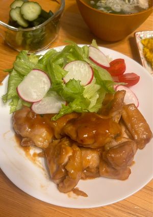 砂糖無しでコクたっぷり照り焼きチキン-レシピのメイン写真