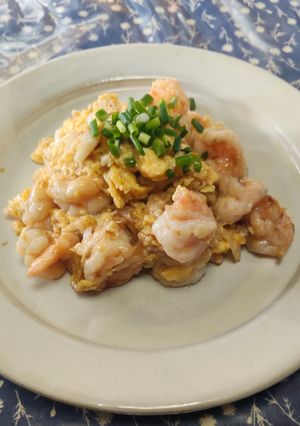 簡単！海老と卵のふわとろ中華炒め-レシピのメイン写真