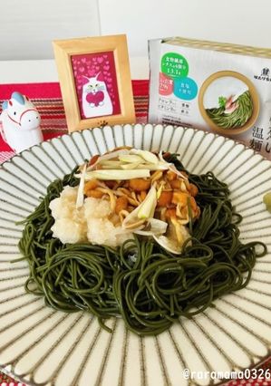 大根おろしとなめこの温麺-レシピのメイン写真