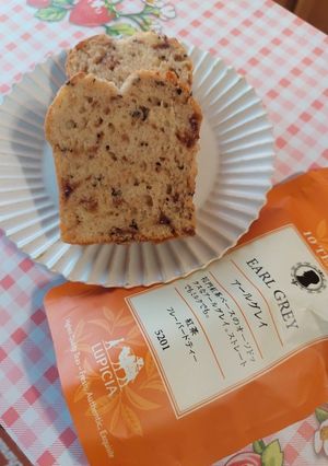HMで簡単☆紅茶と苺のパウンドケーキ-レシピのメイン写真