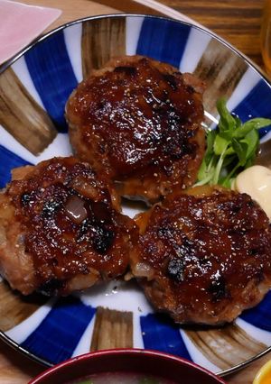 照り焼き月見つくね-レシピのメイン写真