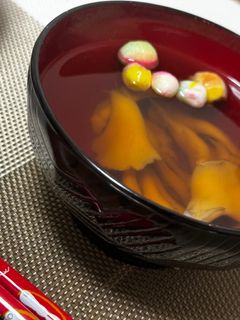舞茸香るお吸い物-レシピのメイン写真